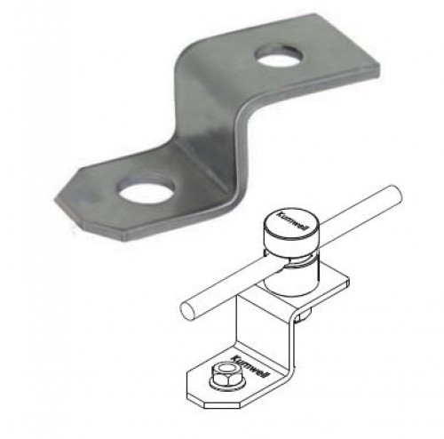 KUMWELL TSSS-7030-1H, Z-Connector For connect Q-Connector to Earth Point, Hole size 11 mm