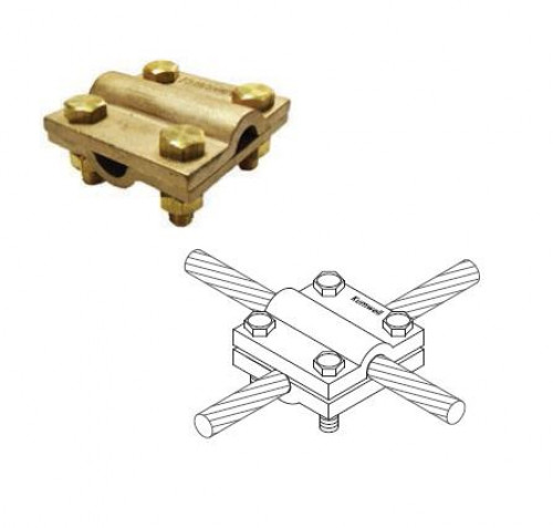 KUMWELL LCAC 35 - 70 Cable Cross Clamp Cable Size 35-70 mm2