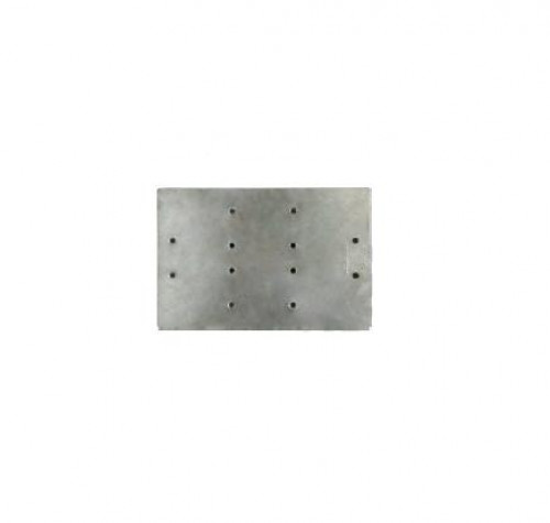 KUMWELL SPG - 15225 Hot Dip Galvanized Steel Plate (For Adjustable Saddle) Plate Size 150x220x5 mm