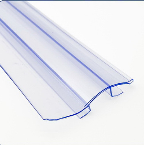 ป้ายราคาพลาสติก สำหรับใส่หน้าแผ่นชั้น ขนาดความยาว 89 cm. สีขาว รหัสสินค้า:000699 2