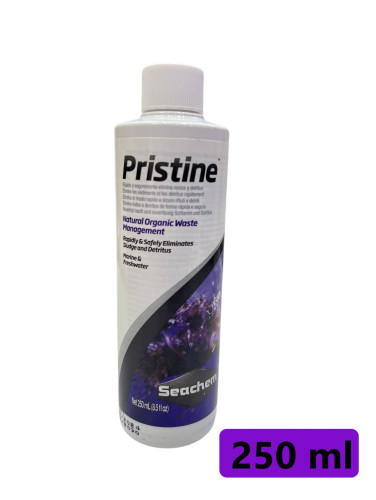 Seachem Pristine™ แบคทีเรีย ย่อยสลายของเสีย ตะกอน ช่วยให้น้ำใส ลดของเสีย ไนเตรต 2