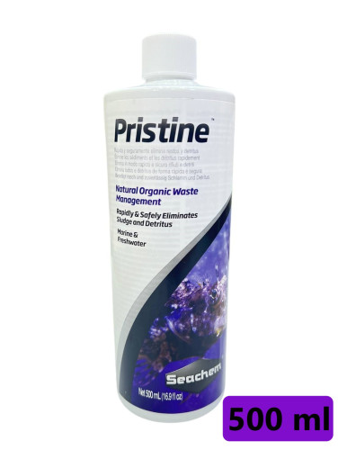 Seachem Pristine™ แบคทีเรีย ย่อยสลายของเสีย ตะกอน ช่วยให้น้ำใส ลดของเสีย ไนเตรต 3