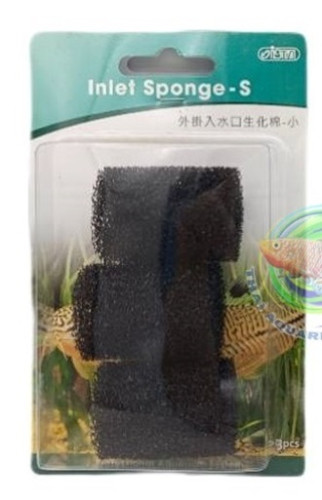 Filter Inlet Sponge ฟองน้ำกันลูกกุ้ง ลูกปลา ติดท่อนำน้ำเข้า size 13 mm / 17 mm (3 pcs/pack) 1